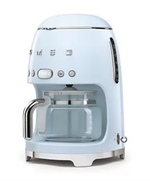 Smeg 50'S Retro Style Drip Filter Coffee Machine 1.4L 1050 W DCF02PBUK - Pastel Blue
