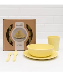 Bobo&Boo Dinnerware Set Pack of 5 - Yellow