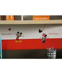 Pan Emirates Mickey & Minnie Single Sheet Wall Decal