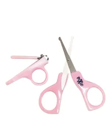 Pixie Baby Nail Cutter & Scissors - Pink