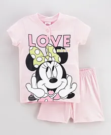 Disney Minnie Mouse Nightsuit - Light Pink