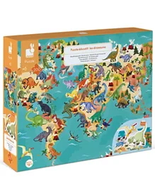 Janod Dinosaurs Children’s Educational Puzzle - 200 Pieces