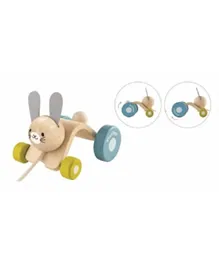 Plan Toys Wooden Hopping Rabbit - Natural