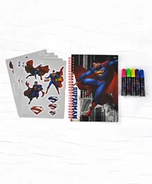 DC COMICS Warner Bros Superman Stationery Set - Pack of 12