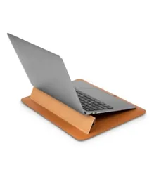 Moshi Muse 3 in 1 Slim Laptop Sleeve - Caramel Brown