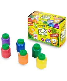 Crayola Silly Scents Washable Kids Scented Paints Multicolor - Pack of 6