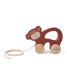 Trixie Wooden Pull Along Toy Mr. Monkey
