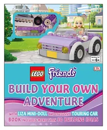 DK LEGO Friends Build Your Own Adventure Multicolour -  77 Pieces