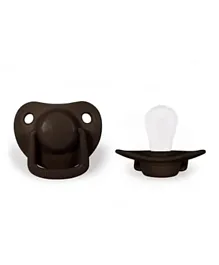 Filibabba Pacifiers Pack of 2 - Chocolate