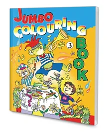 Jumbo Colouring Book 3 - English
