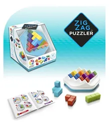 SmartGames Zig Zag Puzzler IQ Game - Multicolour