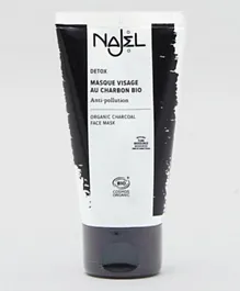 Najel Organic Skincare Face Mask With Organic Charcoal - 75mL