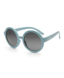 REAL SHADES Vibe Smoke Lens Sunglasses - Cool Blue