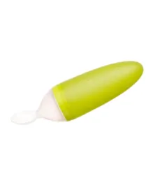 Boon Squirt Silicone Baby Food Dispensing Spoon Green - 89ml