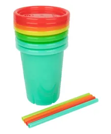 The First Years Take & Toss Straw Cups - Pack Of 4