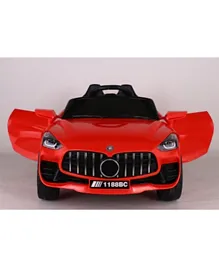 Battery Operated Ride On with Lights & Music and Remote Control - Red