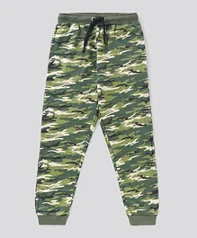 Pine Kids Biowash Full Length Biowash Lounge Pant With Drawstring - Green