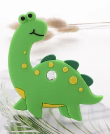 Fab N Funky Dino Silicone Baby Teether - Green