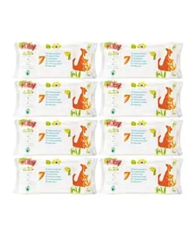 Nuby Baby Wipes Combo - Pack of 8
