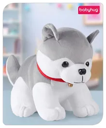 Babyhug Husky Dog Soft Toy Grey - 35 cm