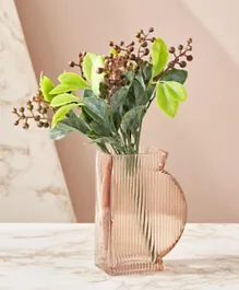 مزهرية زجاجية مرشوشة أوليغو من هوم بوكس
