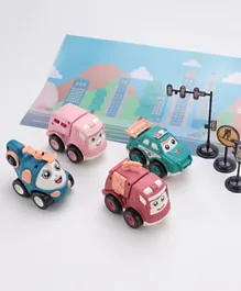Fun and Adorable Toy Car - Pack of 4