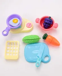 Children's Play Food and Cooking Set - Multicolor