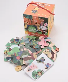 Animals Board Puzzle - 39 Pieces