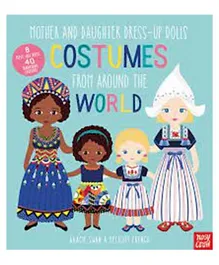 Mother and Daughter Dress-Up Dolls: Costumes From Around the World - 32 Pages