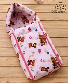 Babyhug Sleeping Bag Little Teddy - Pink