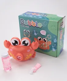 Bubble Cute Crab Bubble Toy  - Orange
