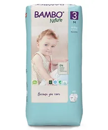 Bambo Nature Eco Friendly Diaper Medium Size 3 - 52 Pieces