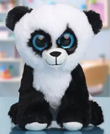 Babyhug Baby Panda Soft Toy, Non Toxic Plush Fabric, Lightweight, Develop Social and Emotional Growth, 3 Years+, Black/White - 18 cm