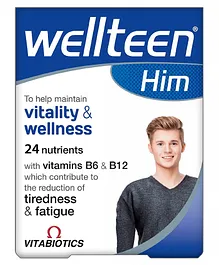 Vitabiotics Wellteen Him Health Supplement - 30 Tablets