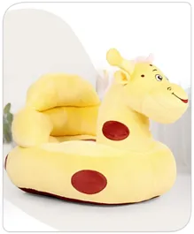 Babyhug Giraffe Shaped Soft Chair - Yellow