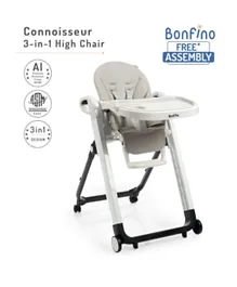 Bonfino Connoisseur High Chair - Light Grey