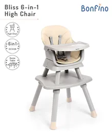 Bonfino Bliss High Chair - Grey