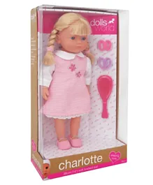 Dollsworld Charlotte Skirt With Collar Doll - 36cm
