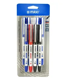 Maxi Roller Liquid Ink Pen - Pack Of 8