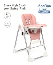 Bonfino Glory High Chair - Pink