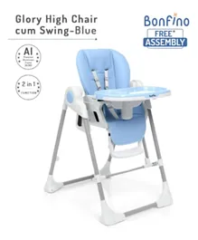 Bonfino Glory High Chair - Blue