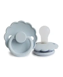 FRIGG Daisy Silicone Baby Pacifier 1-Pack Powder Blue - Size 1