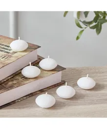 HomeBox Qara Vanilla Nuggets Floating Candle Set - 6 Pieces