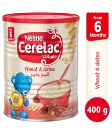 Nestle Cerelac Wheat Dates Cereal - 400 Grams