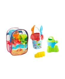 Dede Beach Set With Backpack - Multi Color