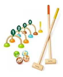 Plan Toys Wooden Croquet - Multicolor