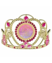 Party Centre Once Upon A Time Electroplated Plastic Tiara - Multicolor