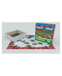 EuroGraphics Spot & Find Football Puzzle - 100 Pieces
