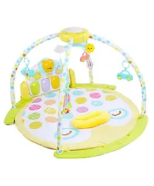 Goodway 5 in 1 Baby Soft Mat  Activity Play Gym with Projector and Hanging Rattle Toys - Multicolor