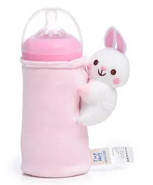 تيني هاغ غطاء زجاجة الرضاعة لحديثي الولادة - وردي